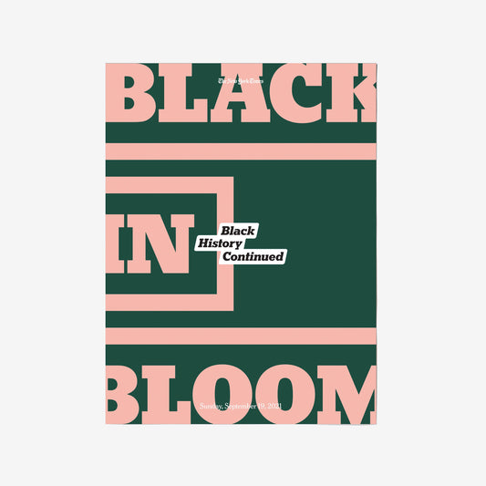 Black in Bloom